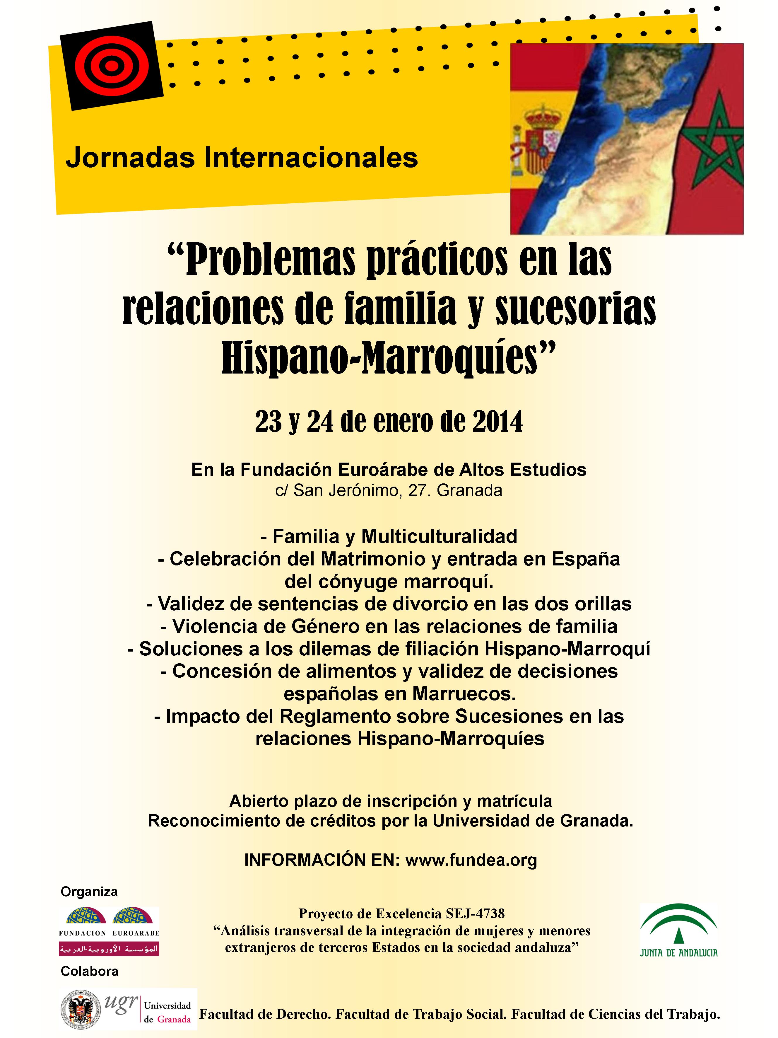 CARTELJORNADASsucesoriasmarruecos
