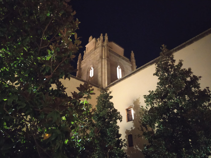 Cimborrio nocturno Cimborrio nocturno